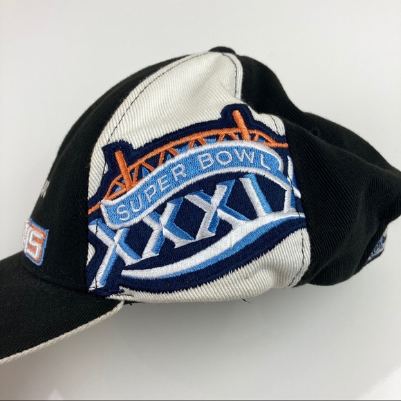 New England Patriots NFL 2004 AFC Champions Strapback Hat Black Embroidered Logo - Picture 7 of 11